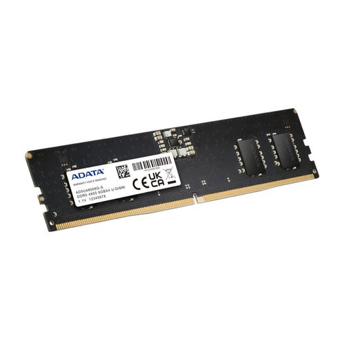 Memoria RAM Adata Negro AD5U48008G-S DDR5