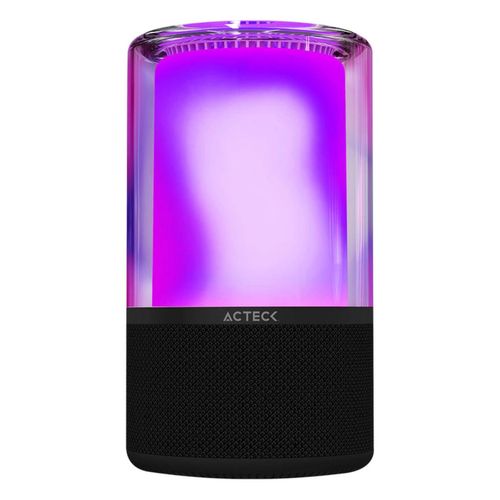 Bocina portátil Acteck negra glee pure ap70