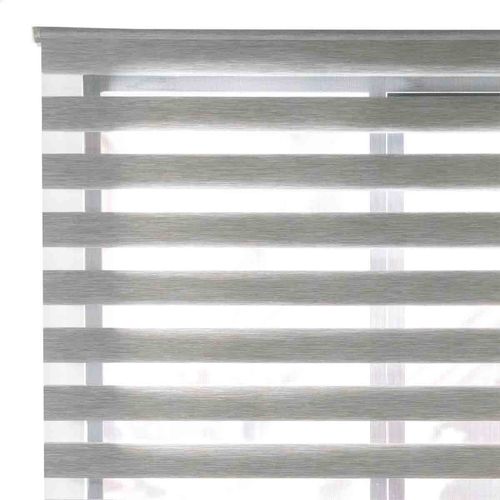 Cortinas para sala Vianney gris 64136