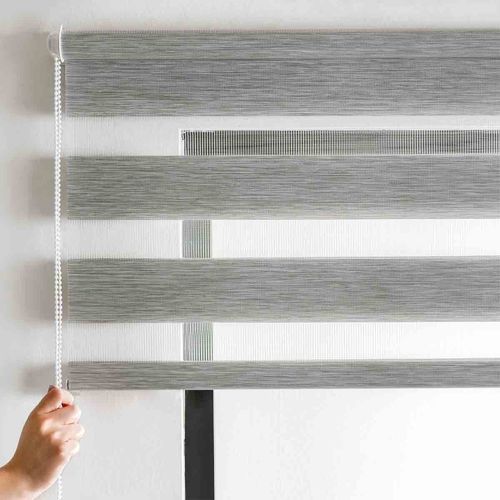 Cortinas Para Sala Vianney Gris 64136