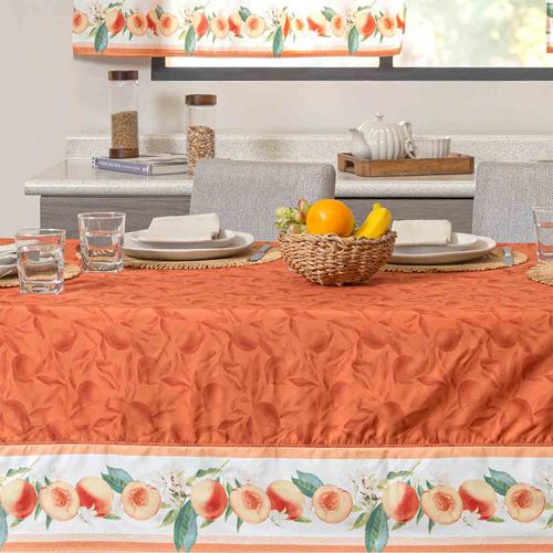 Mantel Rectangular Vianney Naranja 88890