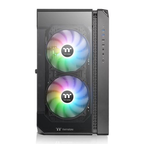 Gabinete Thermaltake negro view 51 tg argb midi tower