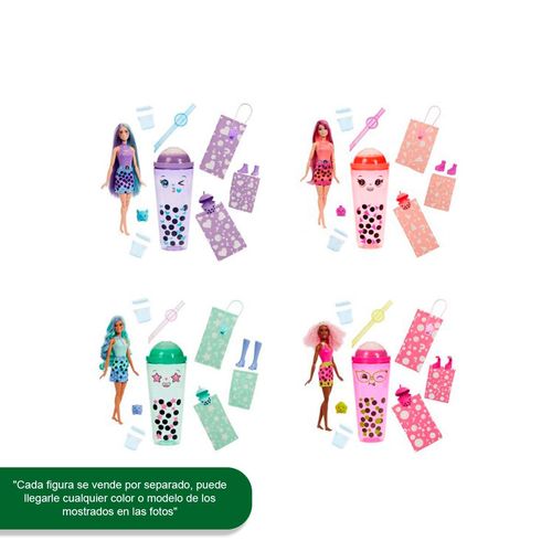 Muñeca Pop Reveal Boba Tea Barbie Multicolor HTJ18