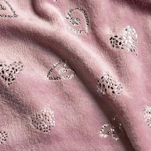 Cobertor ligero cute Vianney rosa 87821