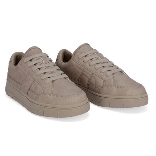 Tenis Casual Para Dama Capa De Ozono Beige 617701