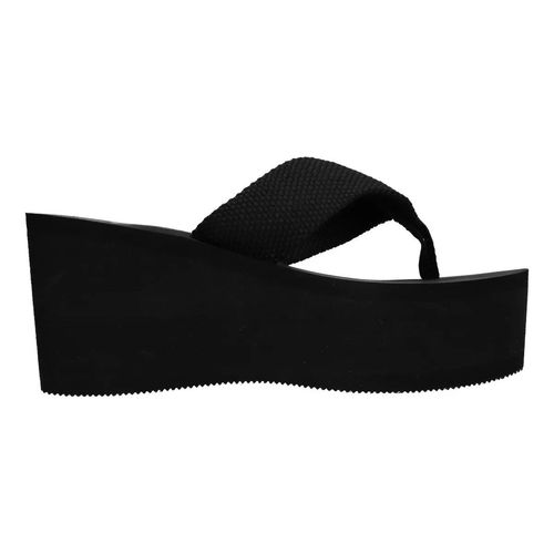 Sandalia Casual De Plataforma Para Dama Berlin Negro 73241001