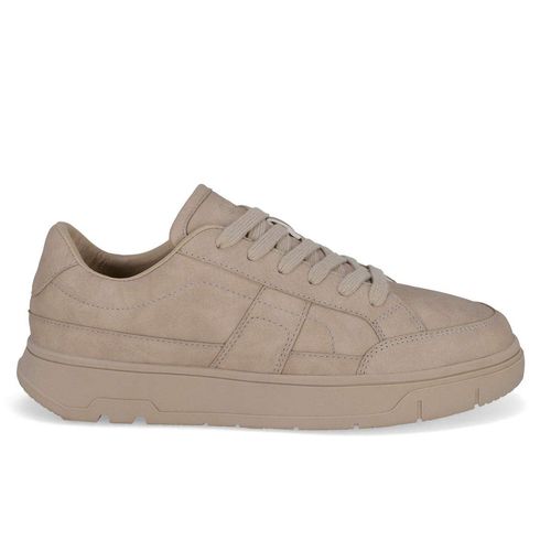 Tenis Casual Para Dama Capa De Ozono Beige 617701