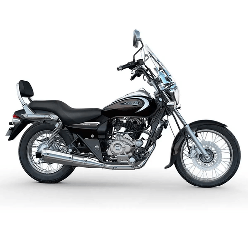 Motocicleta chopper Bajaj negro avenguer 220 CC 2025