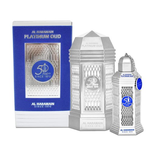 Perfume Al Haramain Azul Platinum Oud 50 Years Unisex