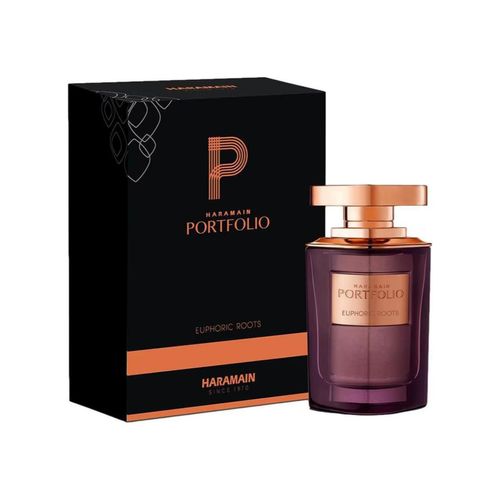 Perfume Al Haramain Negro Portafolio Euphoric Roots Unisex