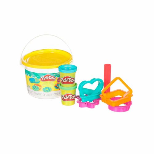 Mini cubeta de galletitas divertidas Play Doh multicolor b4453