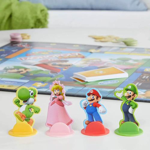 Juego De Mesa Junior Edición Mario Monopoly Multicolor F4817