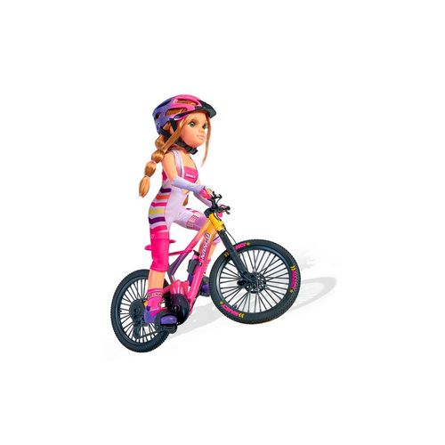 Muñeca Con Bicicleta De Montaña Nancy Multicolor 700017339