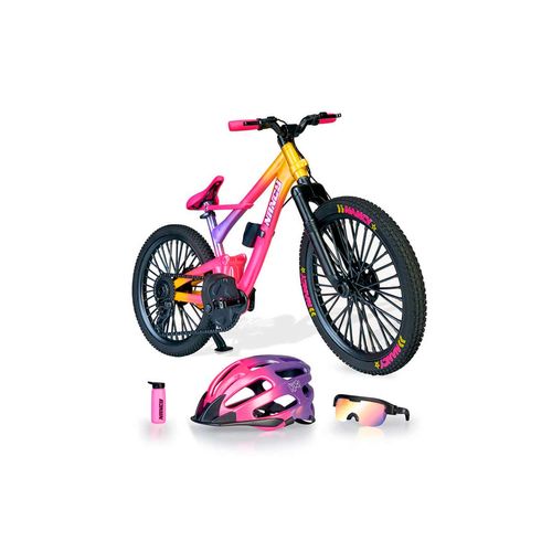 Muñeca con bicicleta de montaña Nancy multicolor 700017339