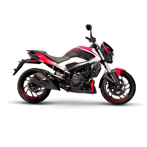 Motocicleta deportiva Bajaj rojo dominar 250 CC 2025