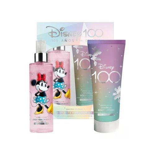 Set De Loción Y Crema Corporal Disney Multicolor DN0012