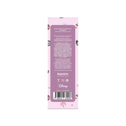 Set de bálsamo para labios Disney multicolor dn0085