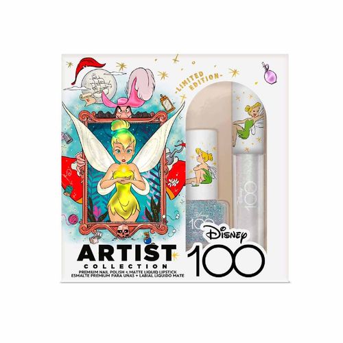 Set De Esmalte Y Labial Disney Multicolor DN0075