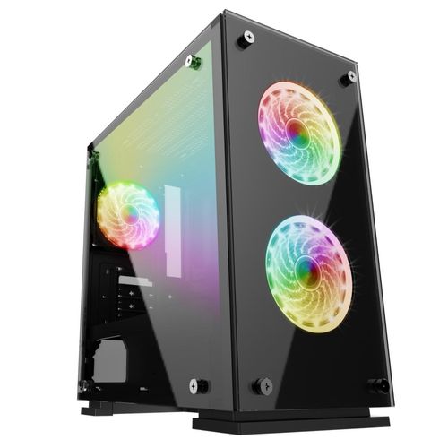 Gabinete Game Factor negro csg550