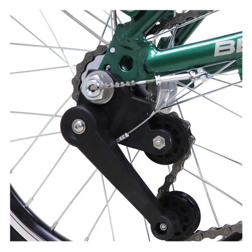 Bicicleta plegable Benotto R16 verde piegare