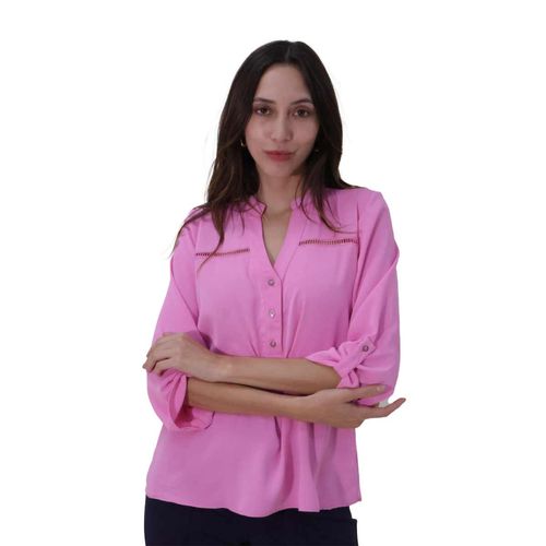 Blusa Casual Para Dama Zucca Rosa 608