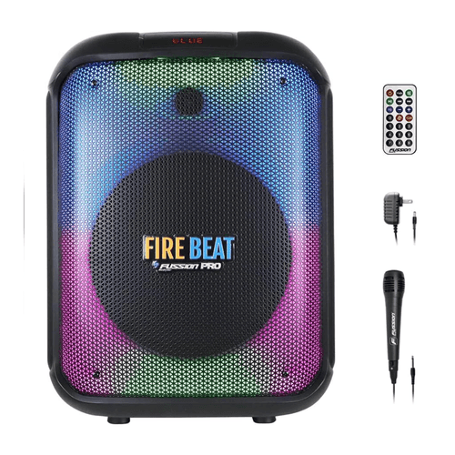 Bafle Fussion amplificado fire beat 12" 30 000W P.M.P.O PBS-12019