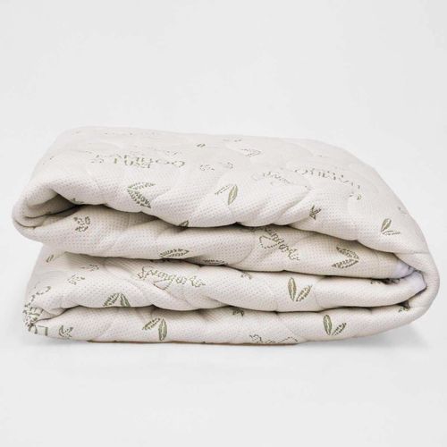 Protector para colchón individual Spring Air blanco bamboo luxe