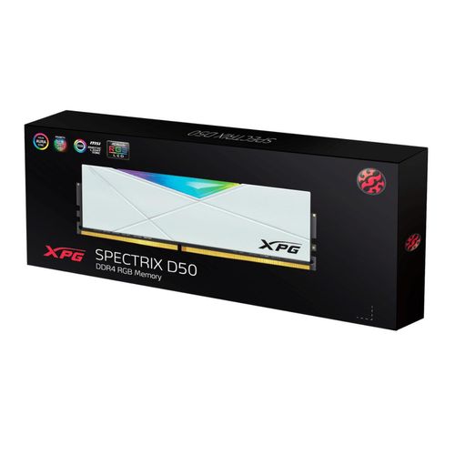 Memoria RAM XPG Blanco Spectrix D50 RGB DDR4