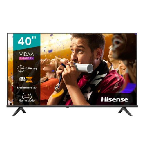 Pantalla Hisense negro smart tv lcd 40a4kv