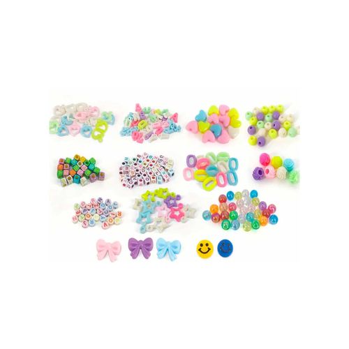 Set De Pulseras Y Ligas Mays Multicolor 832-46-A97989