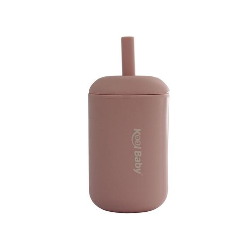 Vaso Entrenador De Silicón Kool Baby Rosa CT08