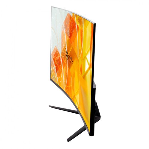 Monitor gamer curvo Xzeal negro/rojo xz4010-1 27"