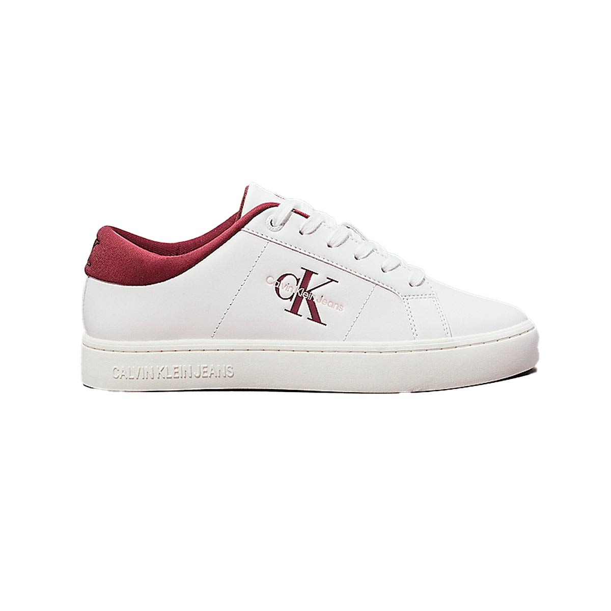 Tenis Calvin Klein Deporte Mujer Tenis Urbano Calvin Klein Blanco