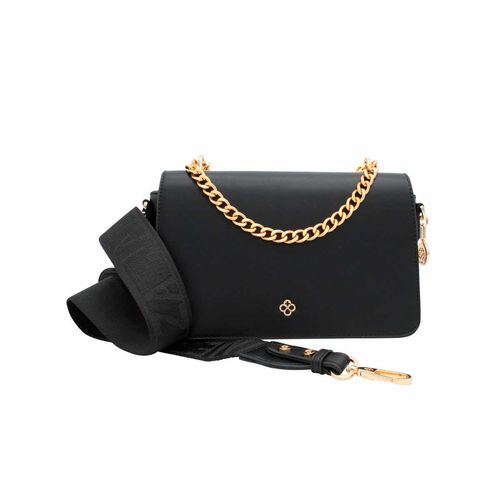 Bolso tipo flap para dama Jaime Ibiza  negro ji 2507