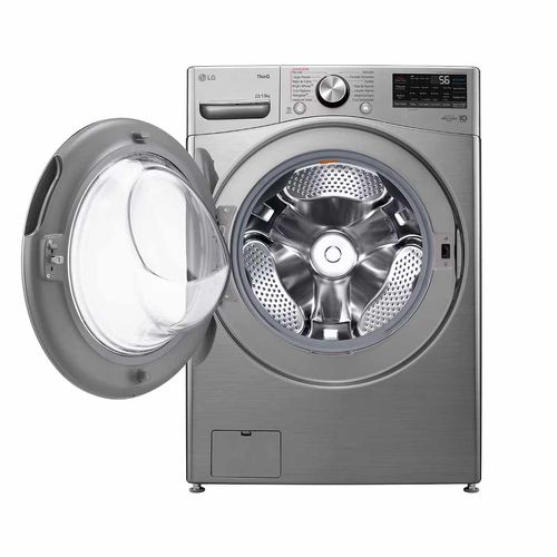 Lavasecadora 22 kg LG gris wd22vv2s6r