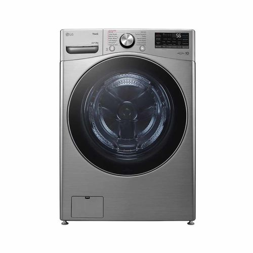 Lavasecadora 22 kg LG gris wd22vv2s6r