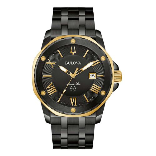 Reloj para caballero Bulova negro 98b386