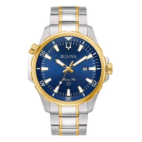 Reloj para caballero Bulova plata 98b384