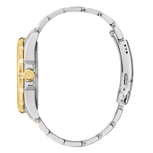 Reloj Para Caballero Bulova Plata 98B384