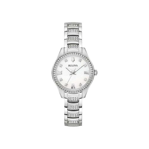 Reloj juvenil para dama Bulova plata 96l311