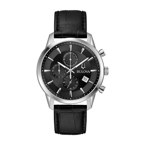 Reloj Juvenil Para Caballero Bulova Negro 96B403