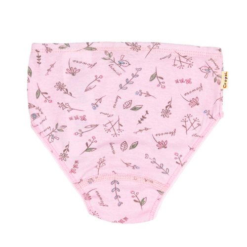 Pantaleta para niña Baby Creysi rosa 375