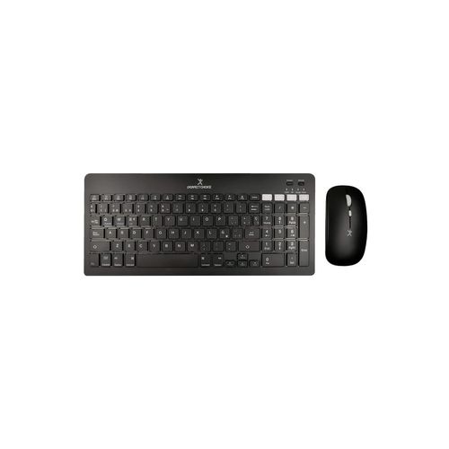 Kit de teclado y mouse bluetooth Perfect Choice negro pc-201373