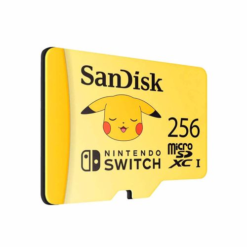 Memoria Micro Sd 256 GB Pikachu Sandisk Multicolor SDSQXAO256GGN6Z