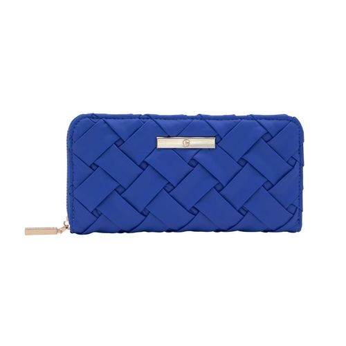 Cartera Casual Para Dama Crabtree Azul E3599