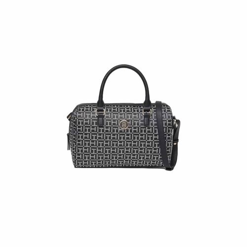 Bolso casual para dama Tommy Hilfiger negro aw0aw12456-0gl