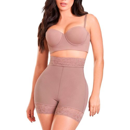 Faja Control Talle Para Dama Ann Chery Café 1105-P