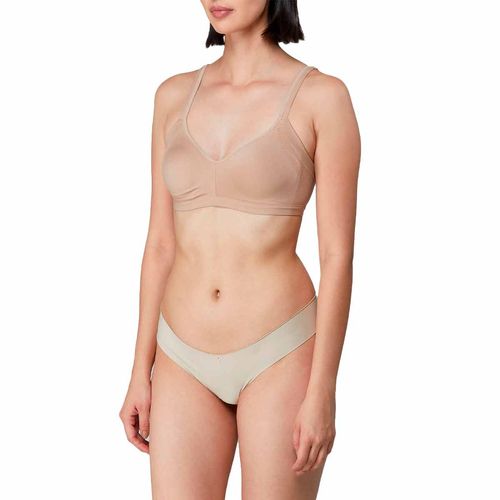 Brassiere Warners beige para dama RM3911M-212