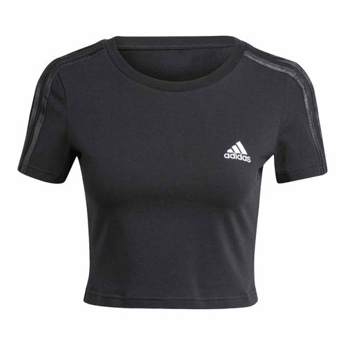 Playera Deportiva Para Dama Adidas Negro IR6118