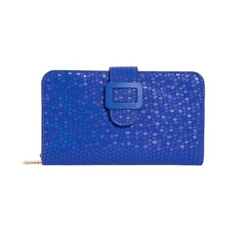Cartera casual para dama Crabtree azul e3604